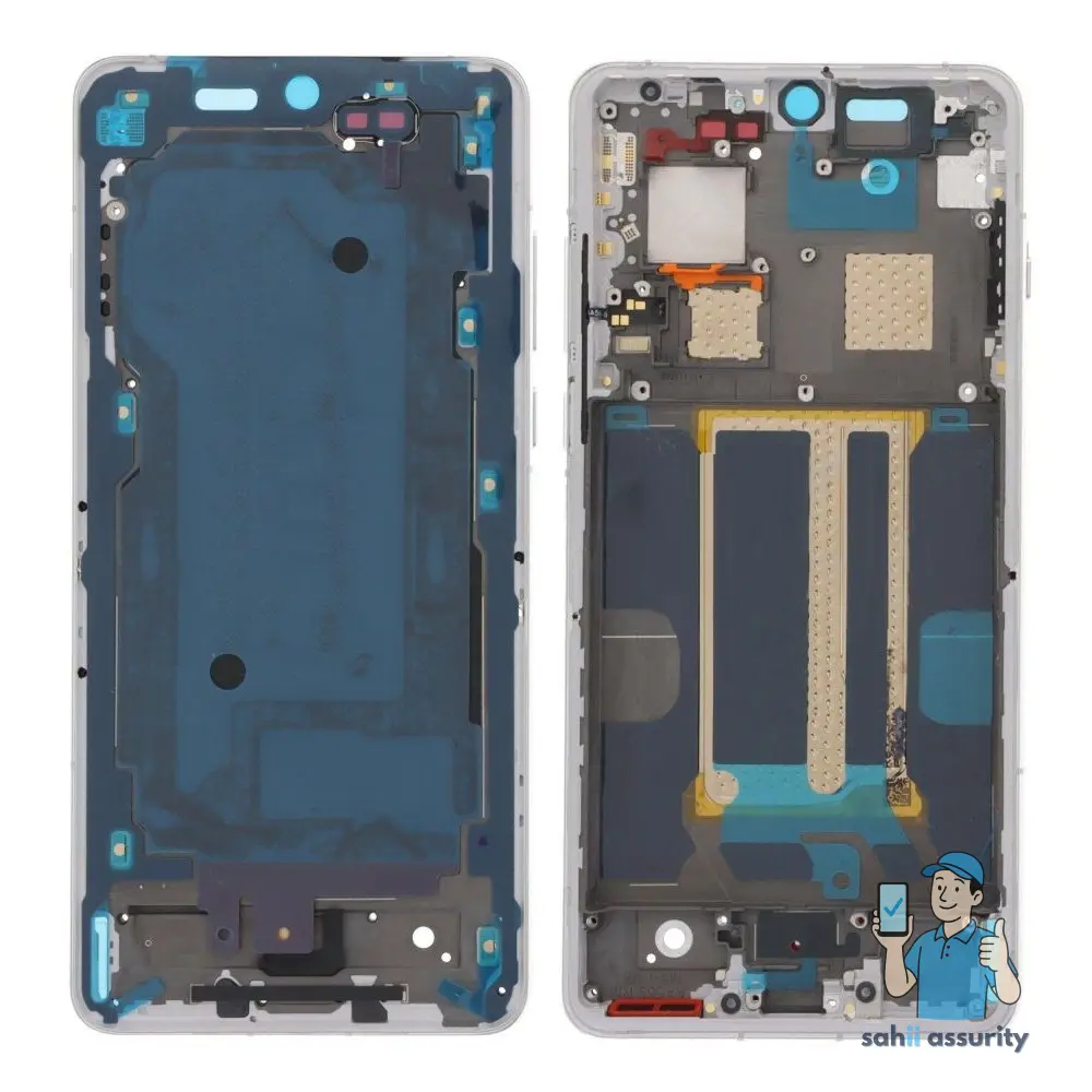 Camera Lens Glass with Frame for OnePlus 13R White